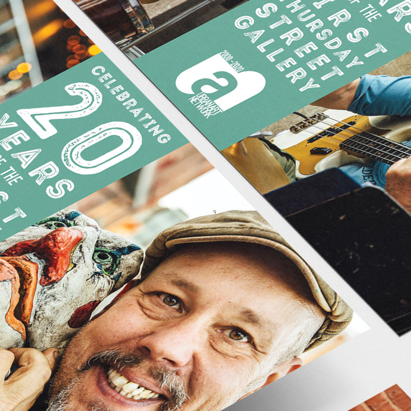 Urban Art Network flyer mockup thumbs